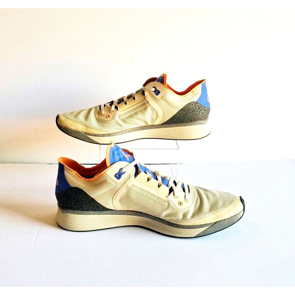 NIKE Jordan 88 Racer Mowabb Sneakers 15 49.5 Birch Bright Mandarin AV1200-200 - Picture 5 of 14